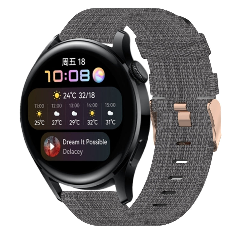 Cinturino nylon intrecciato 22mm per Huawei Watch GT2 Pro