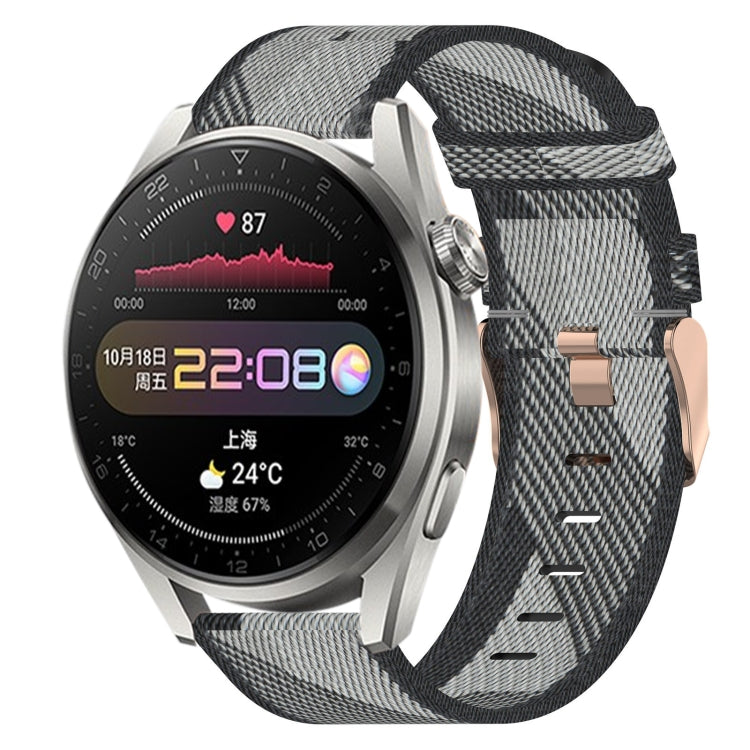 Cinturino nylon intrecciato 22mm per Huawei Watch GT2 Pro