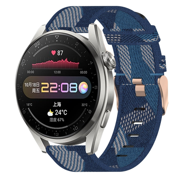 Cinturino nylon intrecciato 22mm per Huawei Watch GT2 Pro