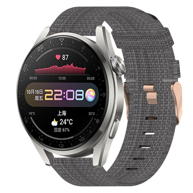 Cinturino nylon intrecciato 22mm per Huawei Watch GT2 Pro