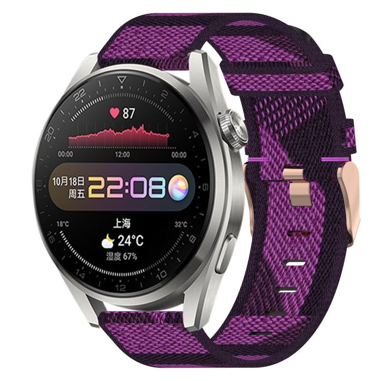 Cinturino nylon intrecciato 22mm per Huawei Watch GT2 Pro
