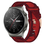 Cinturino nylon intrecciato 22mm per Huawei Watch GT2 Pro