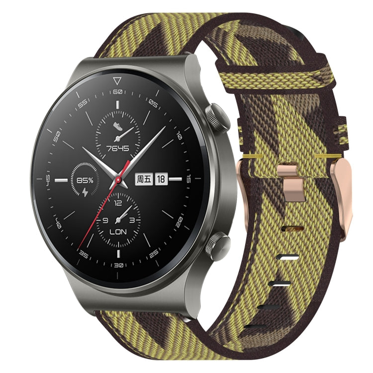 Cinturino nylon intrecciato 22mm per Huawei Watch GT2 Pro