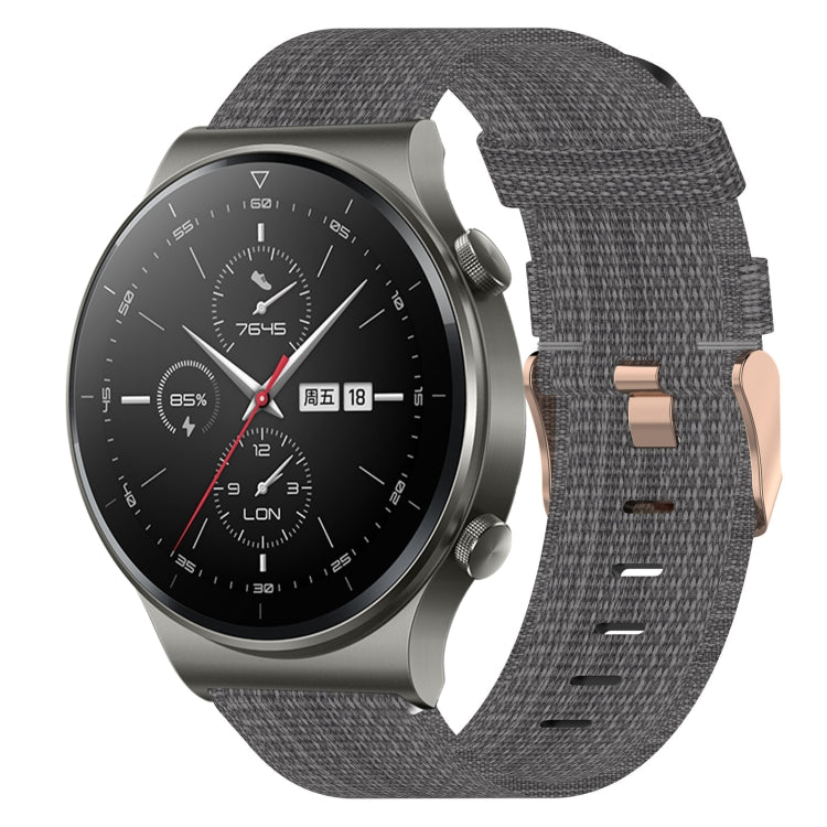 Cinturino nylon intrecciato 22mm per Huawei Watch GT2 Pro