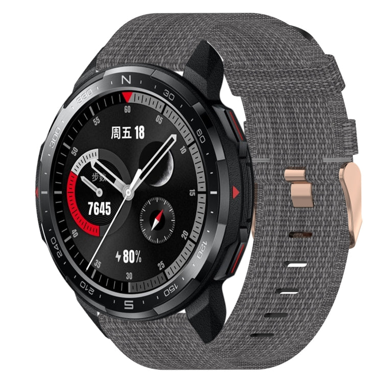 Cinturino nylon intrecciato 22mm per Honor Watch GS Pro