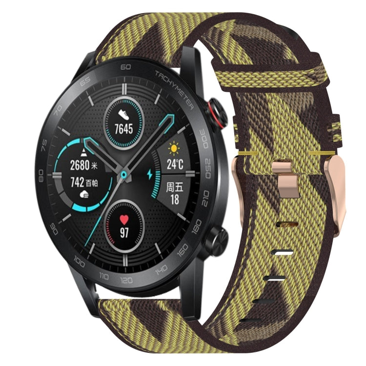 Cinturino nylon intrecciato 22mm per Honor Watch GS Pro
