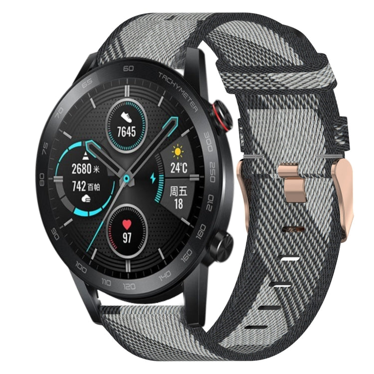 Cinturino nylon intrecciato 22mm per Honor Watch GS Pro