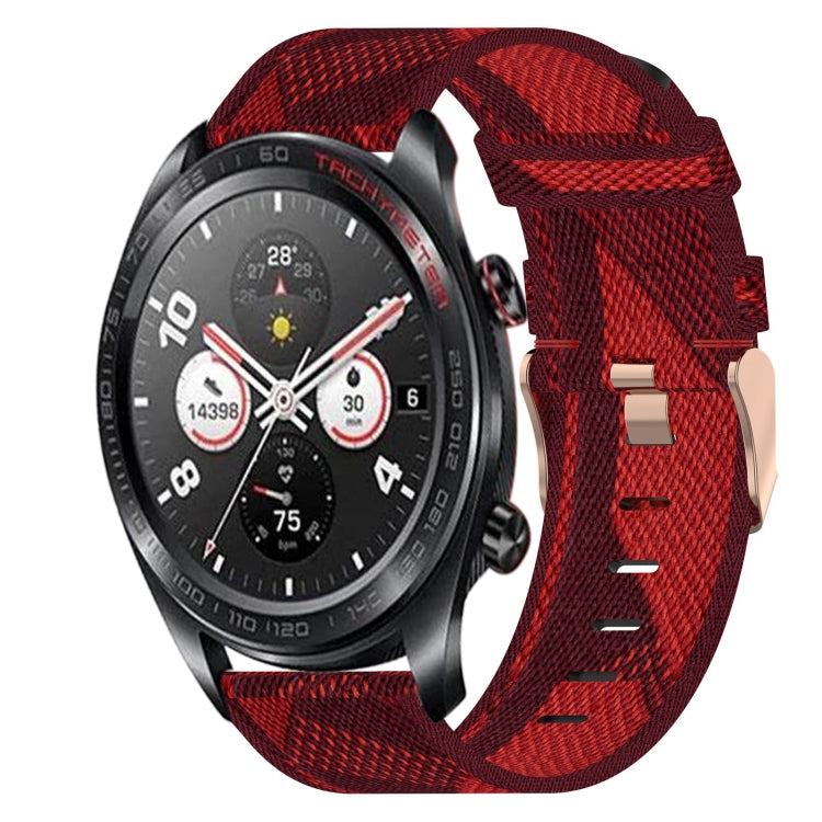 Cinturino nylon intrecciato 22mm per Honor Watch GS Pro