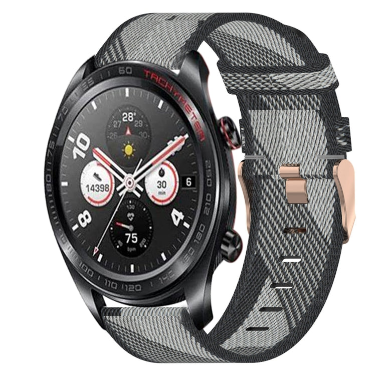 Cinturino nylon intrecciato 22mm per Honor Watch GS Pro
