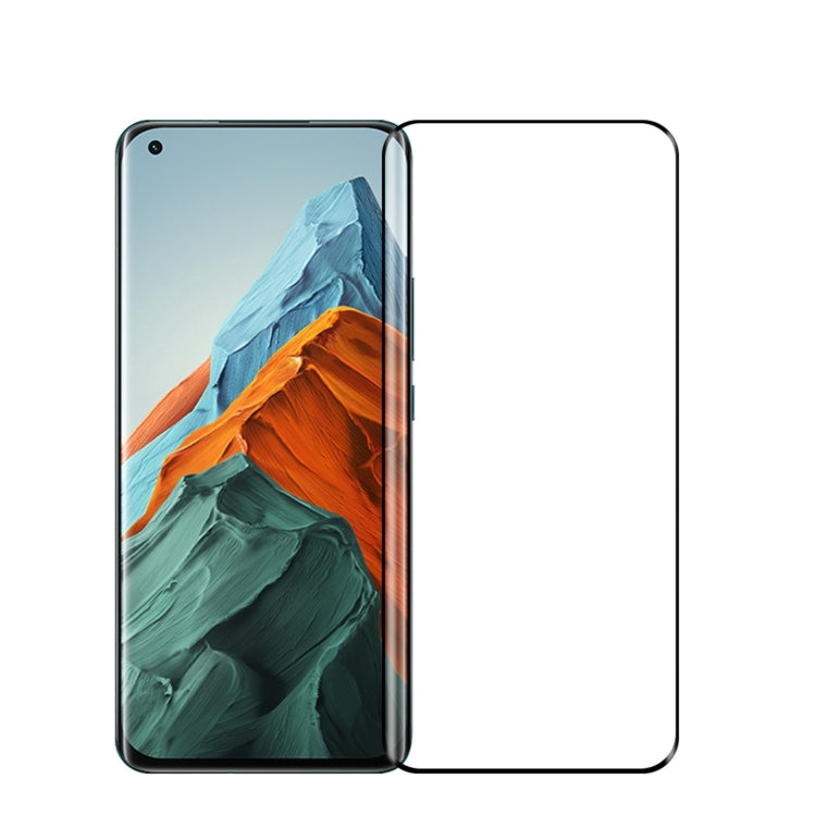 PINWUYO 9H Pellicola in vetro temperato per piegatura a caldo 3D, For Xiaomi 12S, For Xiaomi 12S Pro / 12S Ultra