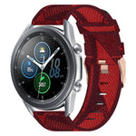 Cinturino nylon intrecciato 22mm per Samsung Galaxy Watch 3 45mm