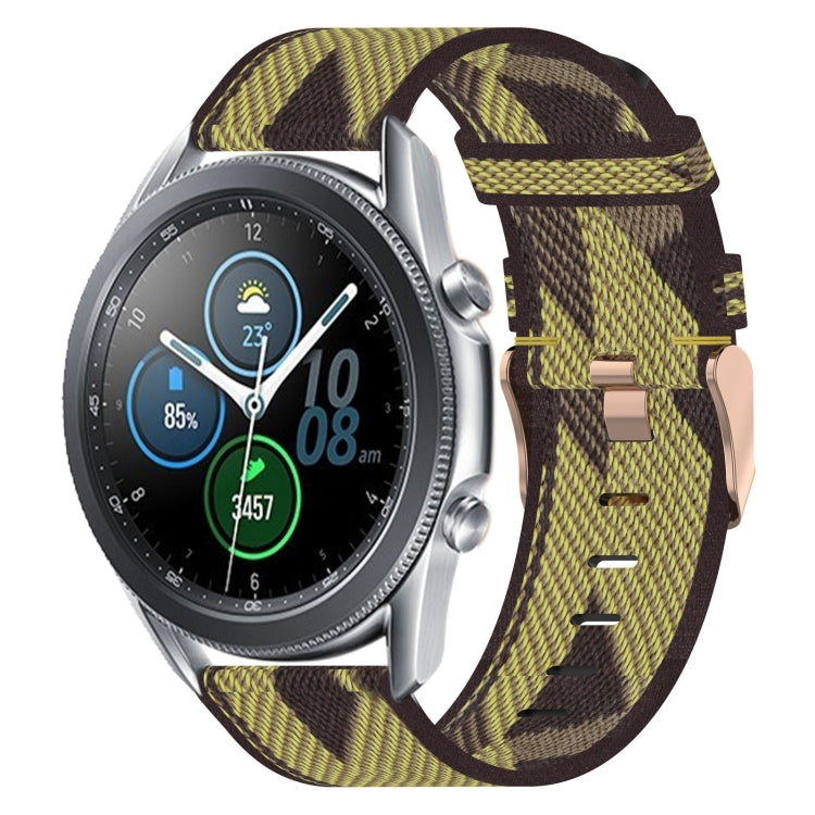 Cinturino nylon intrecciato 22mm per Samsung Galaxy Watch 3 45mm
