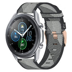 Cinturino nylon intrecciato 22mm per Samsung Galaxy Watch 3 45mm