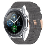 Cinturino nylon intrecciato 22mm per Samsung Galaxy Watch 3 45mm