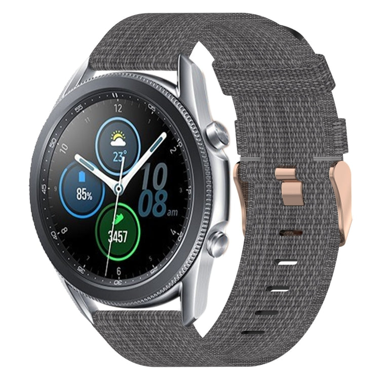 Cinturino nylon intrecciato 22mm per Samsung Galaxy Watch 3 45mm