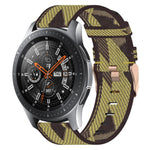 Cinturino nylon intrecciato 22mm per Samsung Galaxy Watch 3 45mm