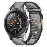 Cinturino nylon intrecciato 22mm per Samsung Galaxy Watch 3 45mm