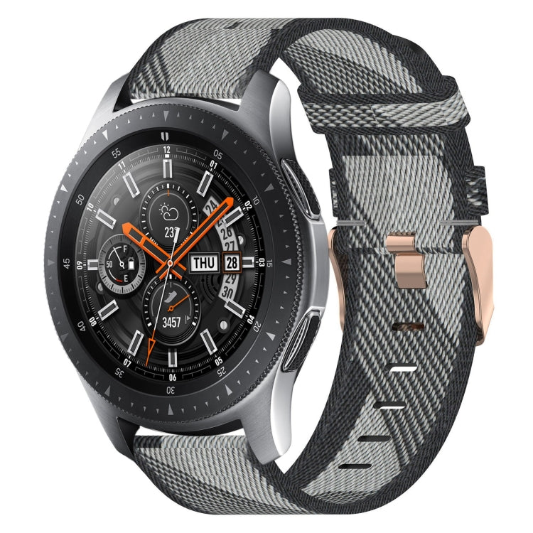 Cinturino nylon intrecciato 22mm per Samsung Galaxy Watch 3 45mm