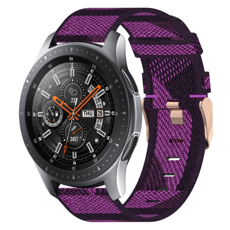 Cinturino nylon intrecciato 22mm per Samsung Galaxy Watch 3 45mm