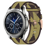 Cinturino nylon intrecciato 22mm per Samsung Galaxy Watch 3 45mm