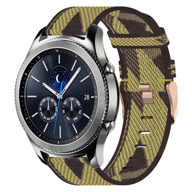 Cinturino nylon intrecciato 22mm per Samsung Galaxy Watch 3 45mm