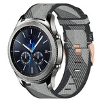 Cinturino nylon intrecciato 22mm per Samsung Galaxy Watch 3 45mm