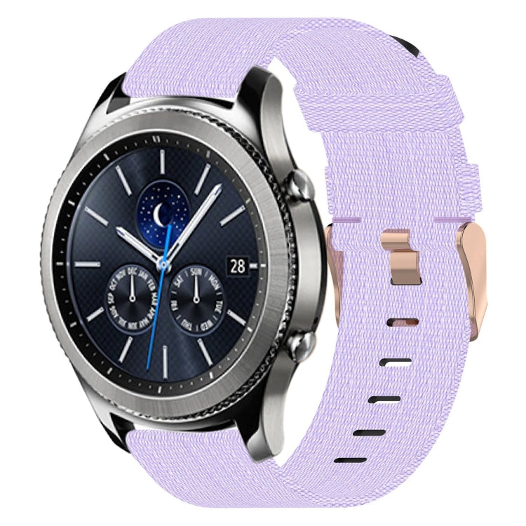 Cinturino nylon intrecciato 22mm per Samsung Galaxy Watch 3 45mm