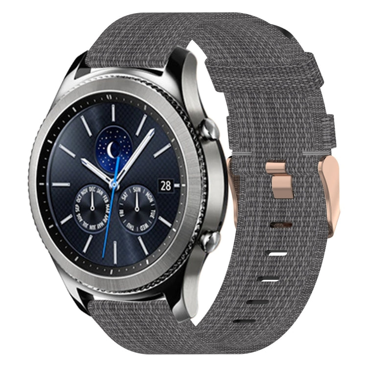 Cinturino nylon intrecciato 22mm per Samsung Galaxy Watch 3 45mm