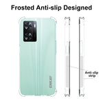 ENKAY Custodia per telefono antiurto in TPU trasparente, For OPPO A57 4G Global, For Realme C30 4G