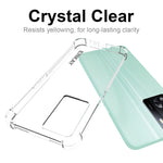 ENKAY Custodia per telefono antiurto in TPU trasparente, For OPPO A57 4G Global, For Realme C30 4G