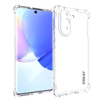 ENKAY Custodia per telefono antiurto in TPU trasparente, For Huawei Mate 50 Pro 4G, For Huawei Mate 50, For Huawei Nova 10 4G, For Huawei Nova 10 Pro 4G