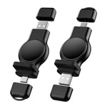Caricabatterie wireless magnetico 2 in 1 per Apple Watch