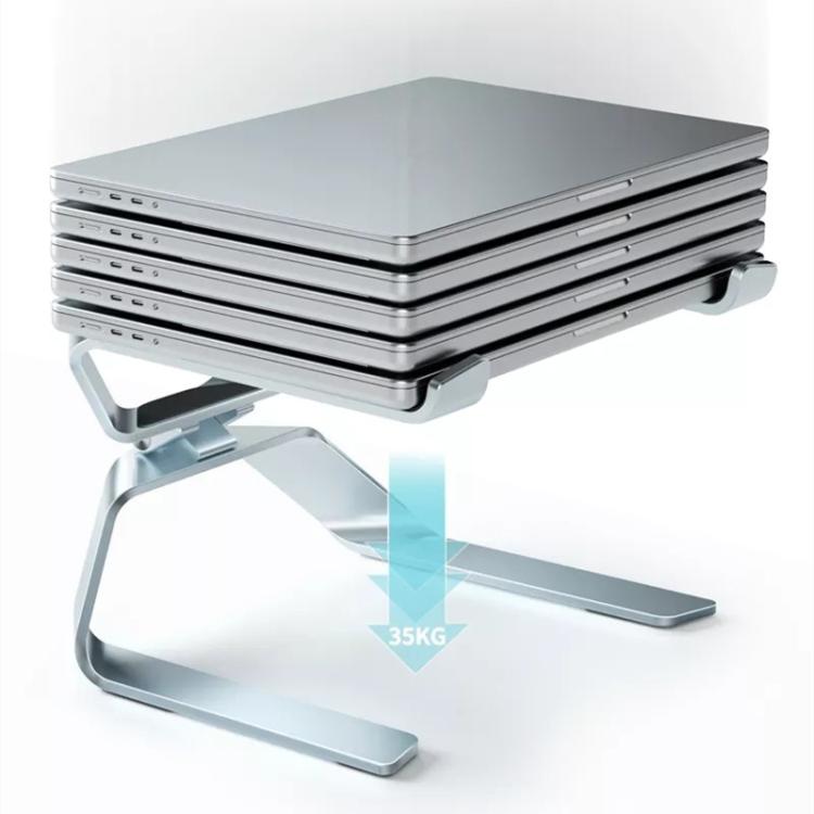 Supporto pieghevole in lega di alluminio per laptop e tablet