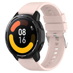 Cinturino in silicone a testa sporgente con fibbia argentata, For Samsung Galaxy Watch 42mm 20mm, For Samsung Galaxy Gear Sport/S2 Classic 20mm