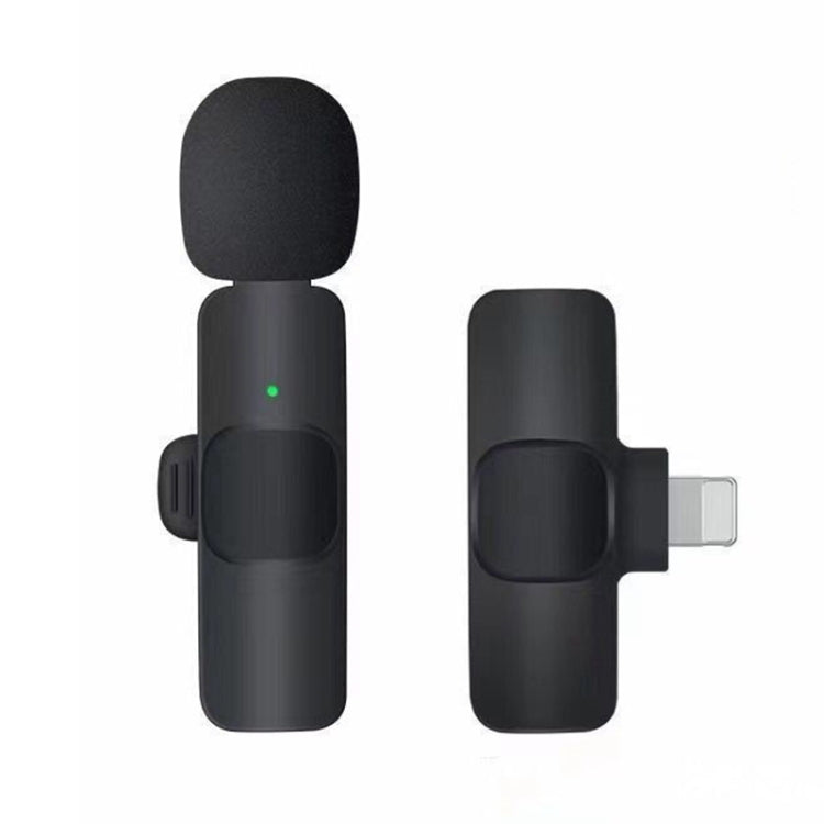 Microfono lavalier wireless K9 per iPhone e iPad Lightning