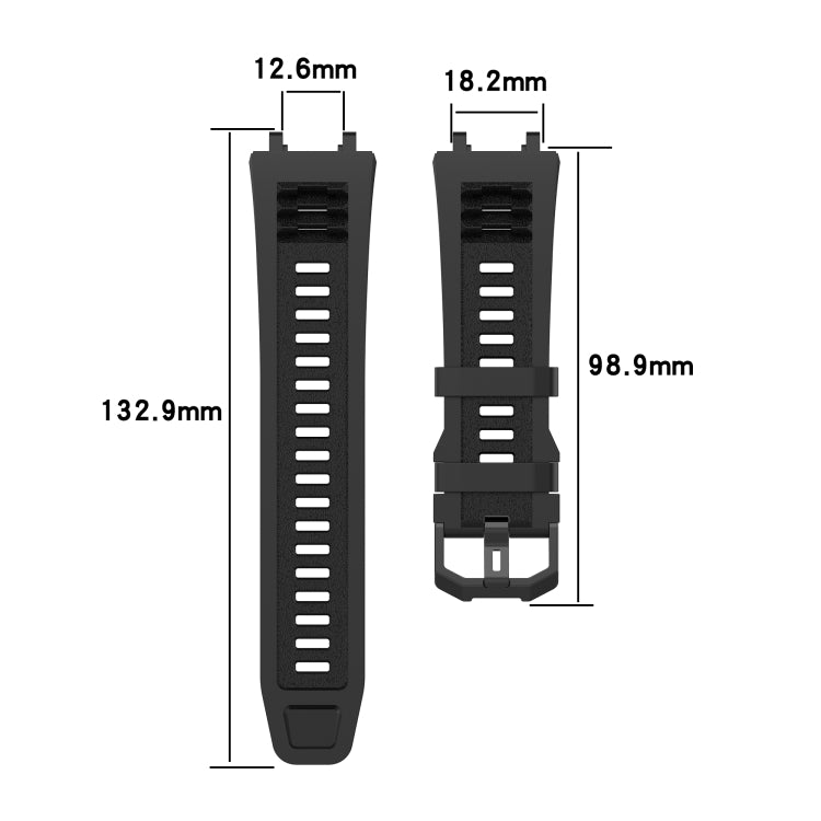 Cinturino in silicone per Amazfit T-Rex 2