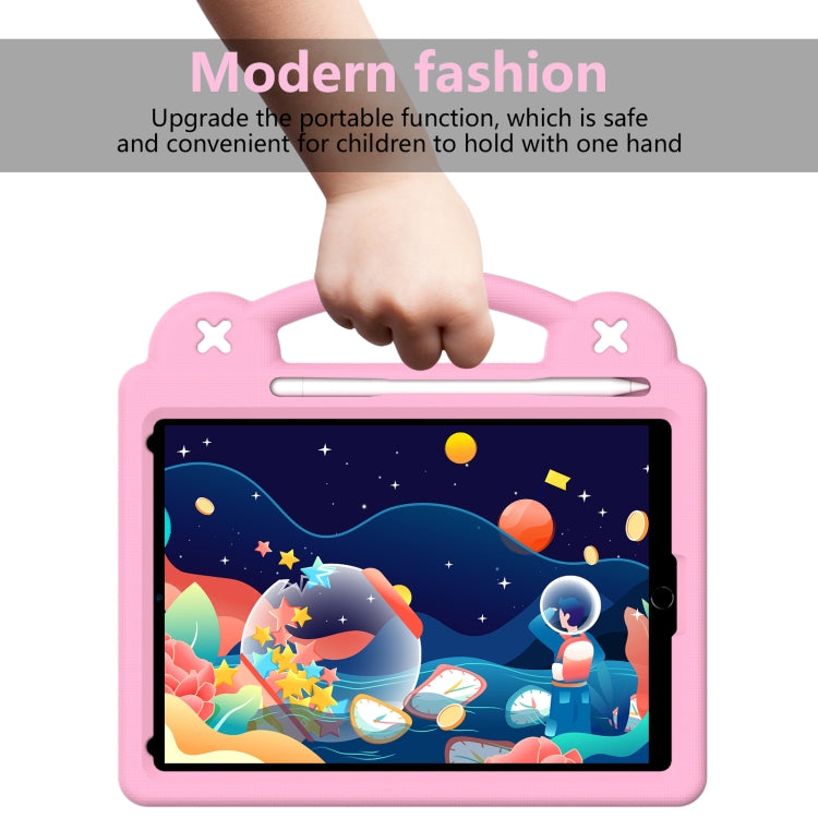 Custodia per tablet antiurto EVA per bambini con cavalletto, For iPad 10.2 2021 / 2020 / 2019, For iPad Air 2019 10.5 / Pro 10.5 2017