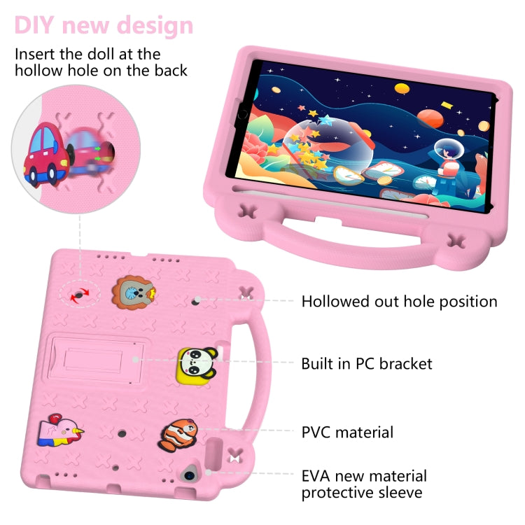 Custodia per tablet antiurto EVA per bambini con cavalletto, For iPad 10.2 2021 / 2020 / 2019, For iPad Air 2019 10.5 / Pro 10.5 2017