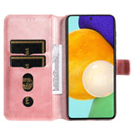 Custodia portafoglio in pelle per Samsung Galaxy A73 5G