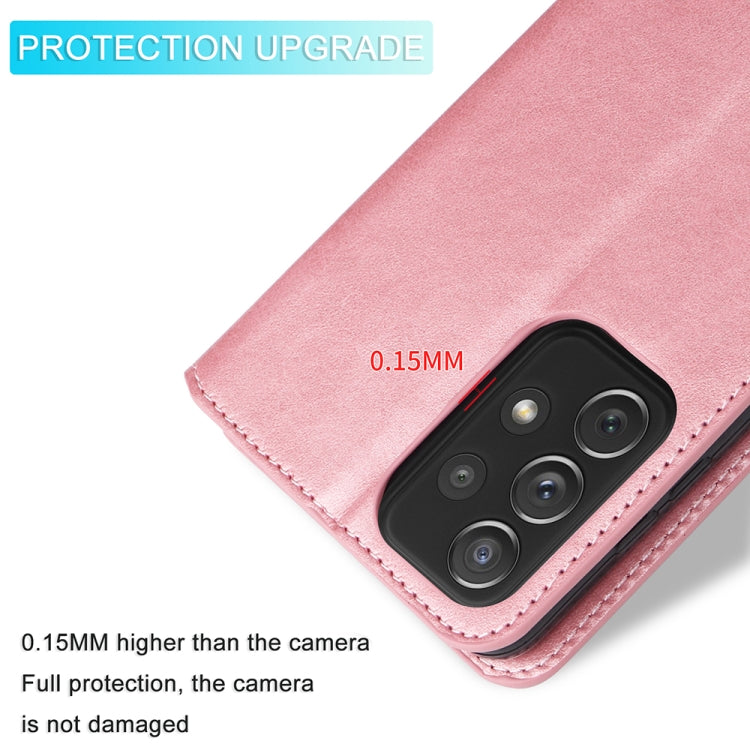 Custodia portafoglio in pelle per Samsung Galaxy A73 5G