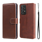 Custodia portafoglio in pelle per Samsung Galaxy A73 5G