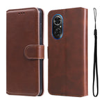 Per Honor 50 SE / Huawei Nova 9 SE Custodia per telefono in pelle con texture di vitello JUNSUNMAY