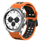 Cinturino in silicone bicolore 20mm per Galaxy Watch4 Classic