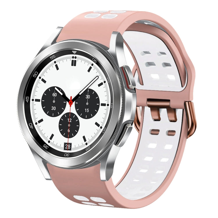 Cinturino in silicone bicolore 20mm per Galaxy Watch4 Classic
