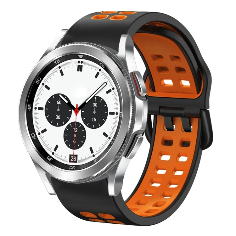 Cinturino in silicone bicolore 20mm per Galaxy Watch4 Classic