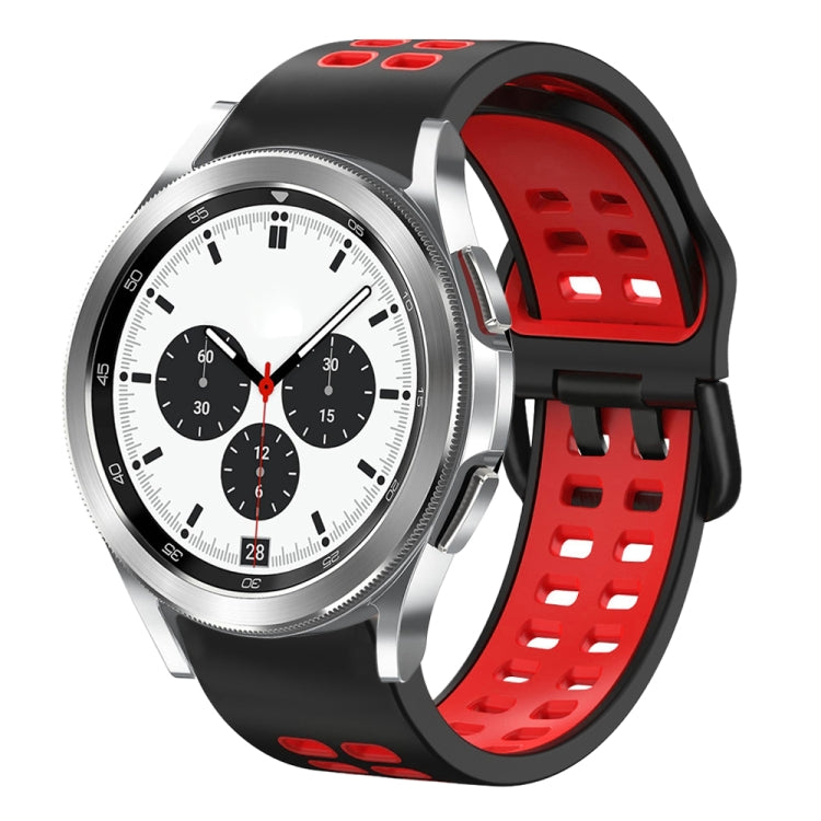 Cinturino in silicone bicolore 20mm per Galaxy Watch4 Classic