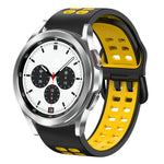 Cinturino in silicone bicolore 20mm per Galaxy Watch4 Classic