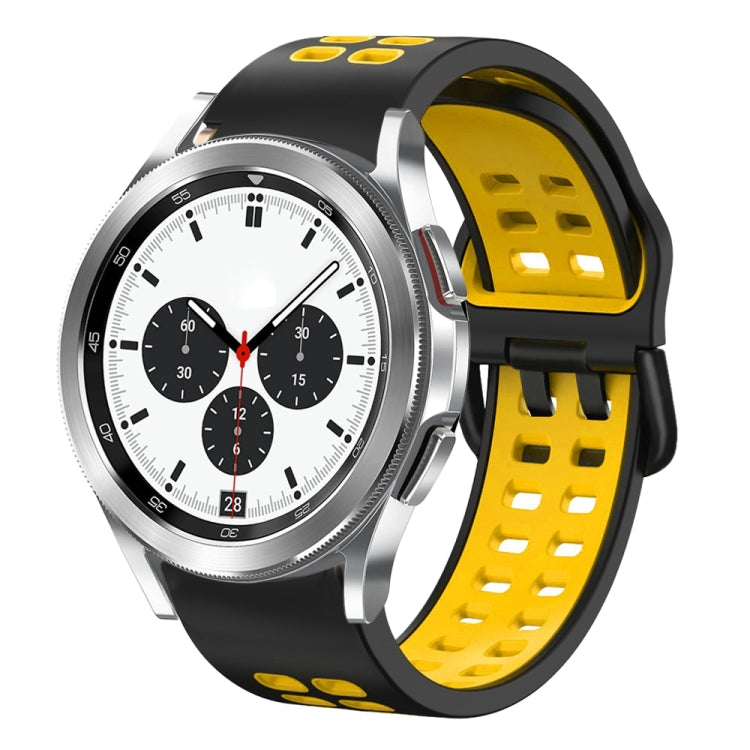 Cinturino in silicone bicolore 20mm per Galaxy Watch4 Classic