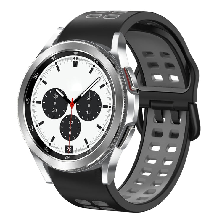 Cinturino in silicone bicolore 20mm per Galaxy Watch4 Classic