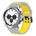 Cinturino in silicone bicolore 20mm per Galaxy Watch4 Classic